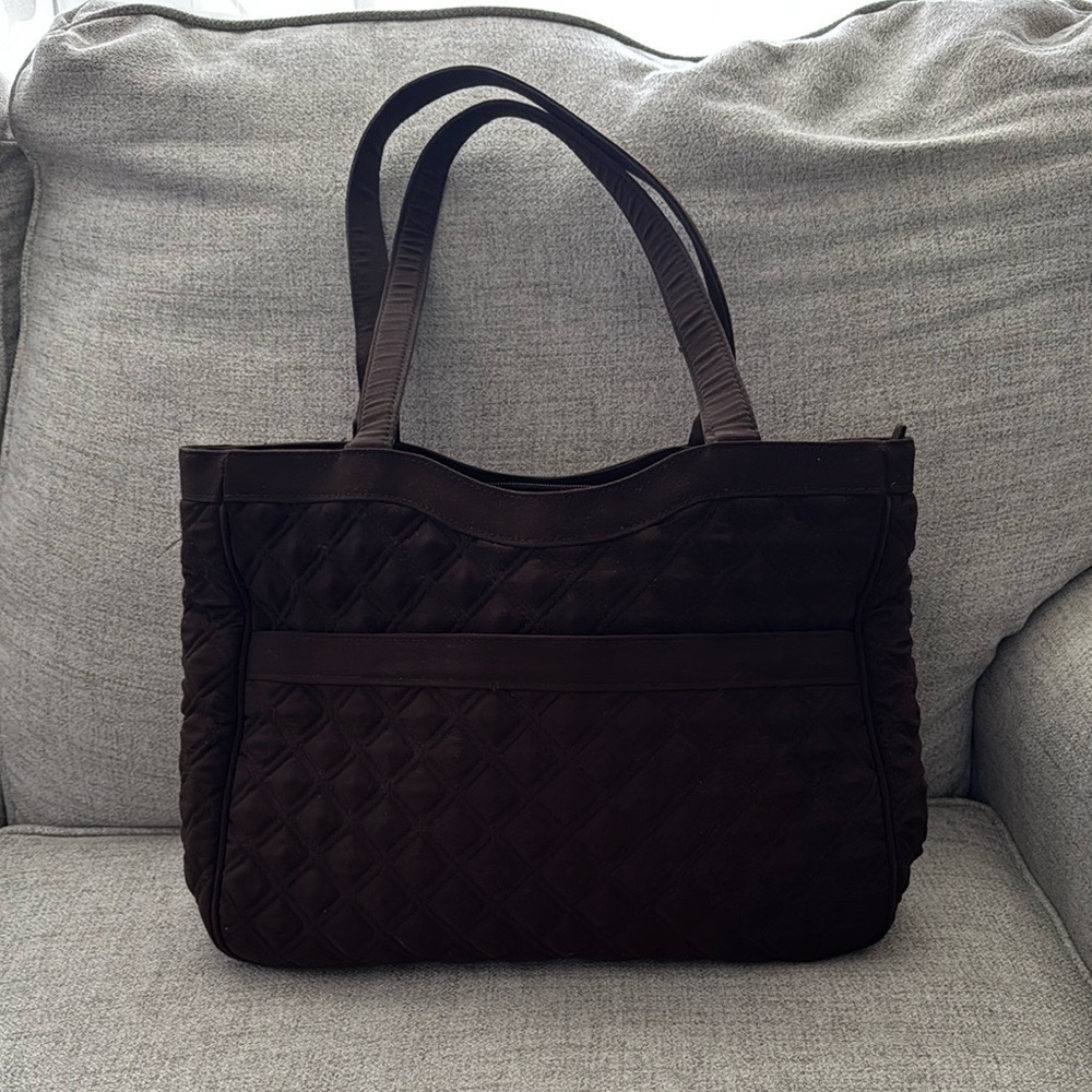 Vera Bradley Chocolate Brown Shoulder Bag